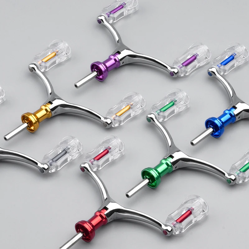 Carrete de pesca giratorio LINNHUE 1000-4000, mango de repuesto, doble agarre hueco, aleación de aluminio, mango plegable de varios colores - imagen 3