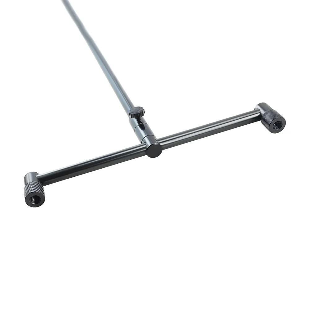 2 x Hirisi Mini barras de zumbido negras cortas 20cm 25cm 30cm equipo de pesca gruesa de carpa para 2 cañas - imagen 5