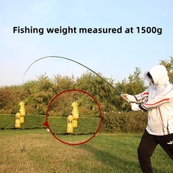 Caña de pesca telescópica de carbono profesional – Mini ultraligera