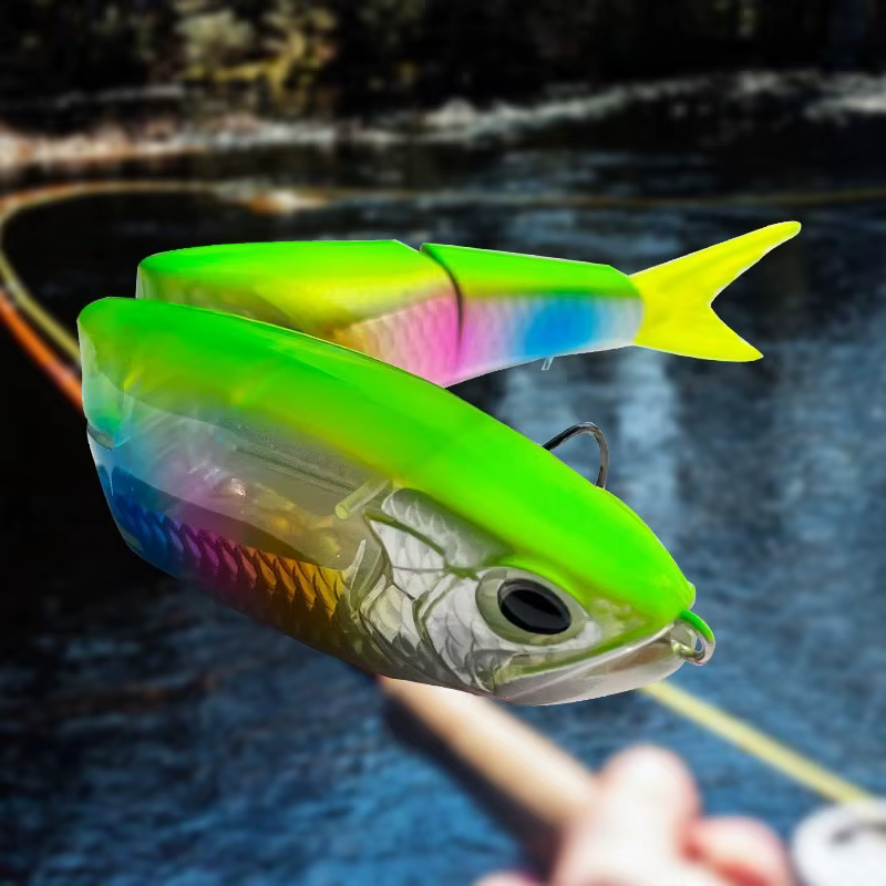 Señuelo articulado Swimbait – Cebo duro para lubina y lucio - imagen 4