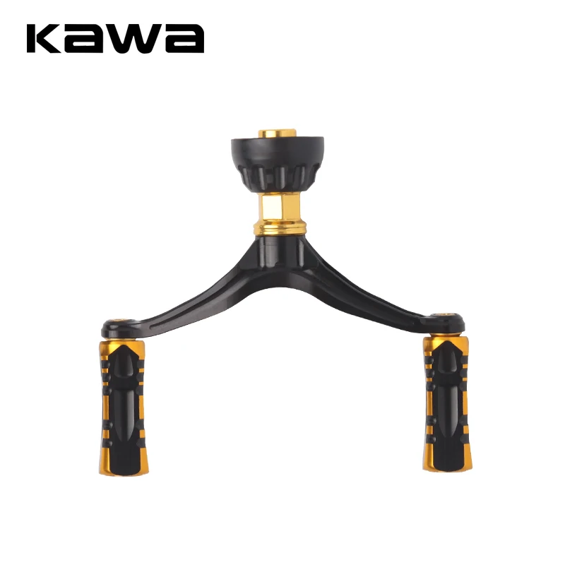 Kawa-mango de pesca con microcarrete, accesorio de aleación de aluminio, perilla Materail, traje D y S, accesorio basculante, mango DIY, 1 ud. - imagen 2