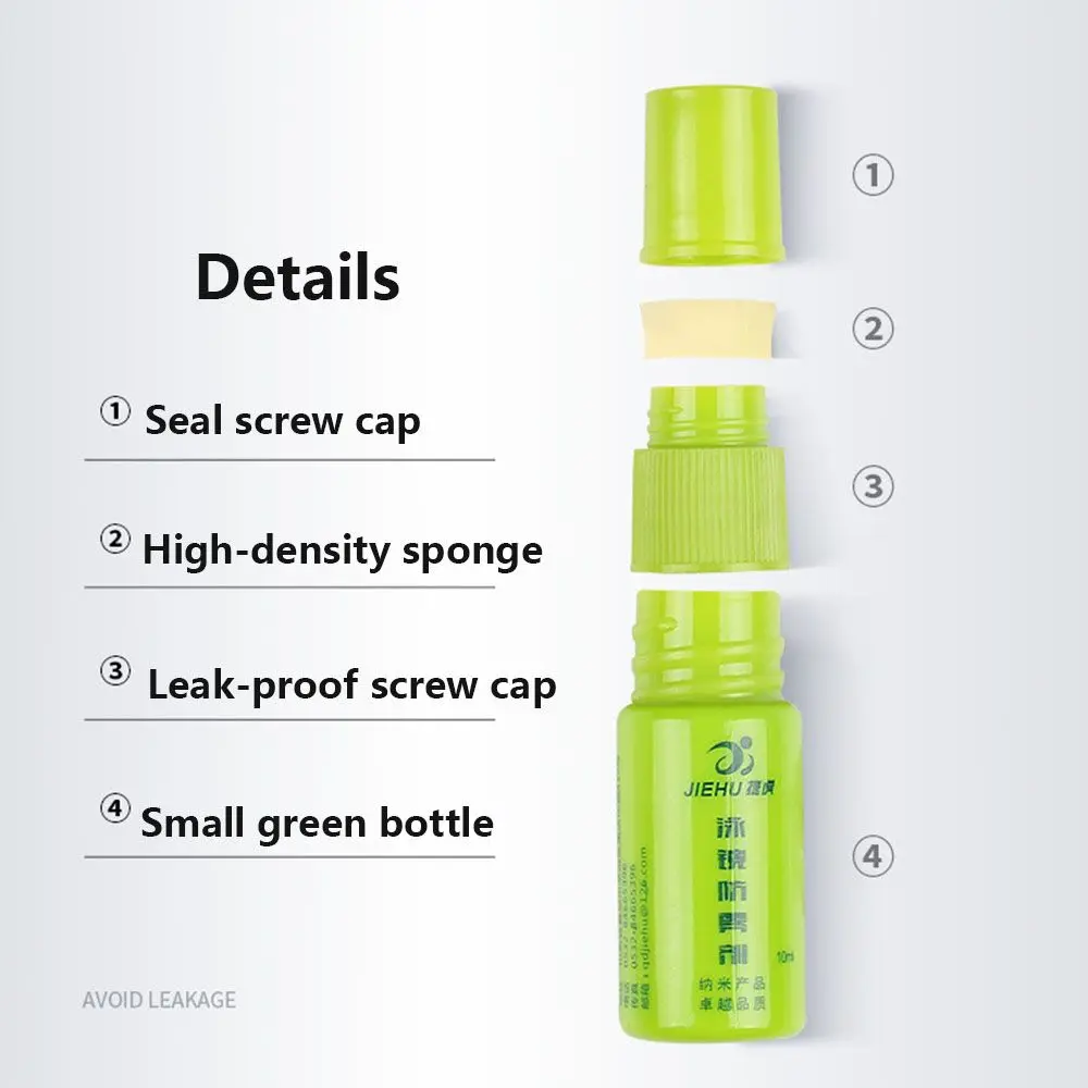 Limpiador de lentes de gafas, antiincrustante, vidrio antiestático, pulverizador antiniebla, limpieza sin niebla, gafas de buceo, desempañador antivaho - imagen 3