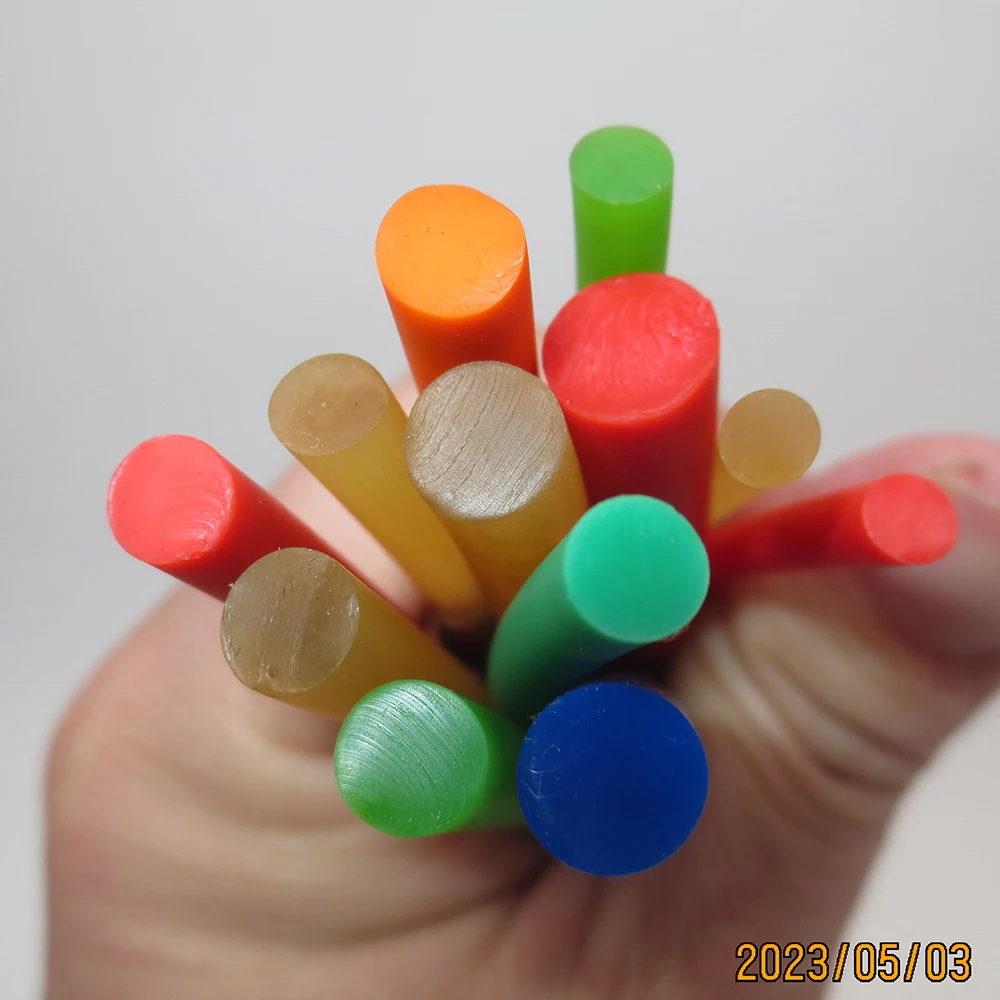 Cuerda elástica de látex sólido, de alta elasticidad sedal de pesca, 5, 5,5, 6, 7, 8mm, 1kg - imagen 2