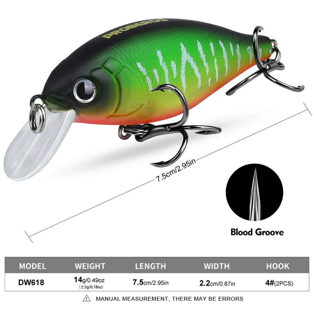 Luya Bait Rock Little Fatty 7,5 cm 14g cebo falso biomimético sumergido con tanque de sangre anzuelo cebo de pescado al por mayor en Stock - imagen 2