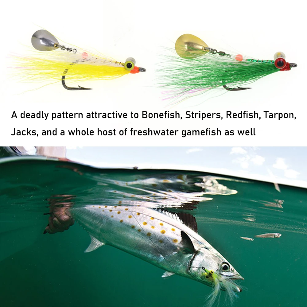 Pack completo de 4 Clouser Minnow Wifreo