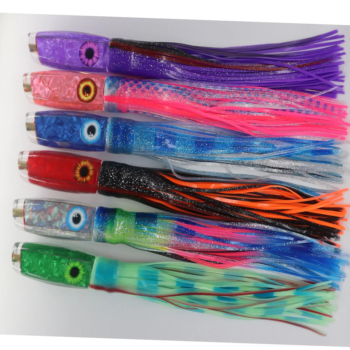 Señuelos Billfish de 32cm y 295g, gran juego, pesca al curricán, atún, Wahoo, cebo para Mahi Marlin, pulpo, falda de calamar, pesca en aguas profundas y saladas - imagen 2