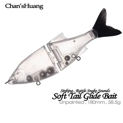 Swimbait Chan's 15cm – Sonajero de hundimiento cola suave