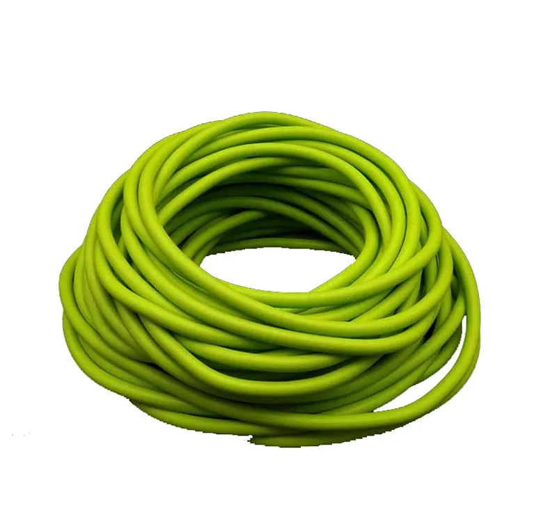 Tubo de látex natural verde KONBMAN para tirachinas