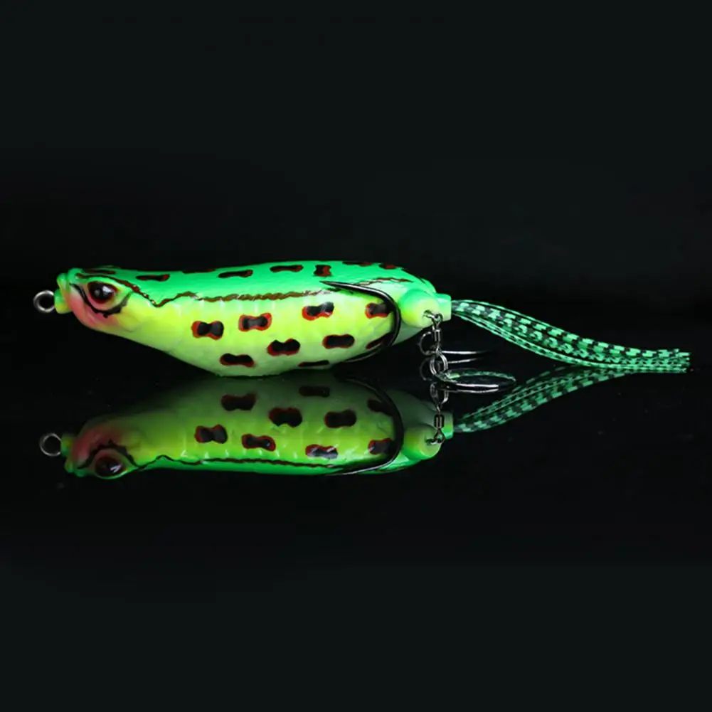 Cebo de rana enorme de silicona de 9cm/25g, señuelo de pesca simulado, multicolor, fuerte, Flexible, cebo de rana enorme para lubina, herramientas de pesca de bagre - imagen 5