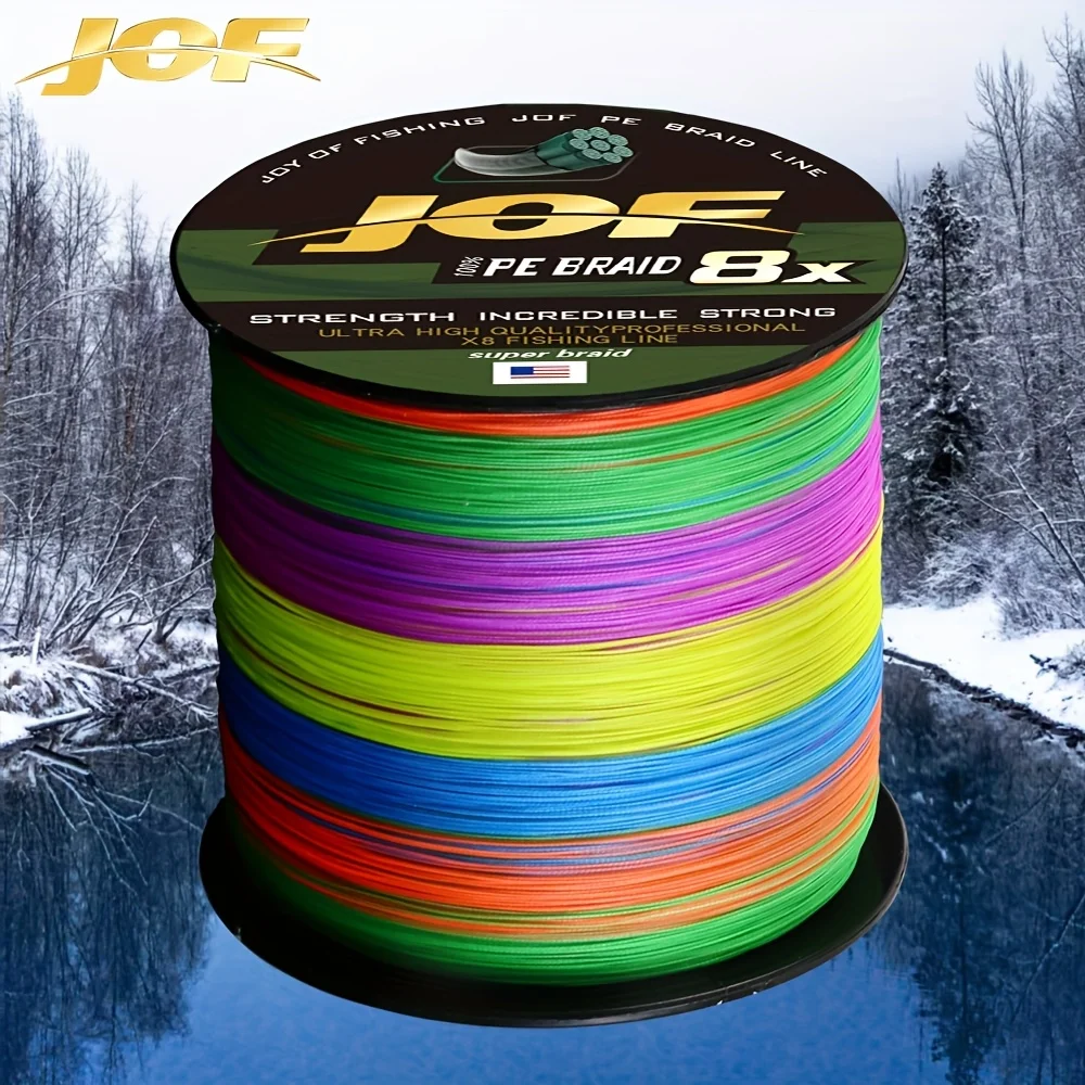 JOF 8 Strands Braided Fishing Line 300M Japan X8 PE Multifilament braided fishing line Carp fishing accessories fishing Pesca - imagen 3
