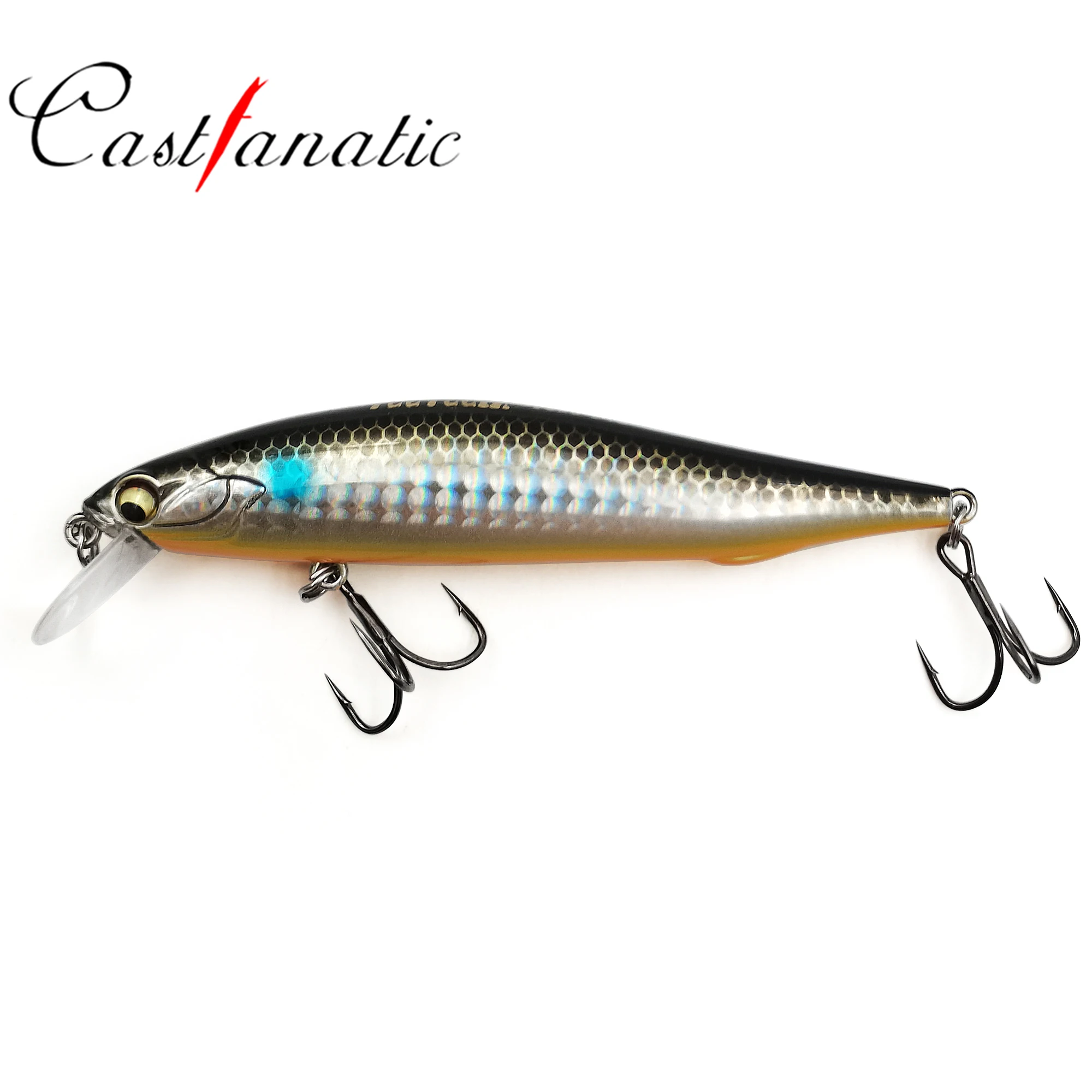 Castfanatic Brand Assassin105 AR-C Minnow Lure Wobbler 14g Jerkbait Slow Sinking Aartificial Bait For Sea Bass Pike Fishing Lure