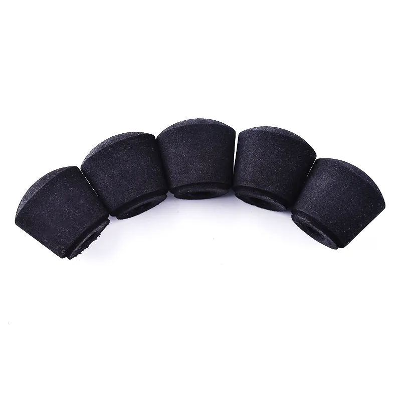 Aparejos de pesca con mango de EVA, piezas y accesorios DIY, tapa a tope para caña de pescar, componentes de reparación, cubierta de extremo de varilla, 4 Uds.