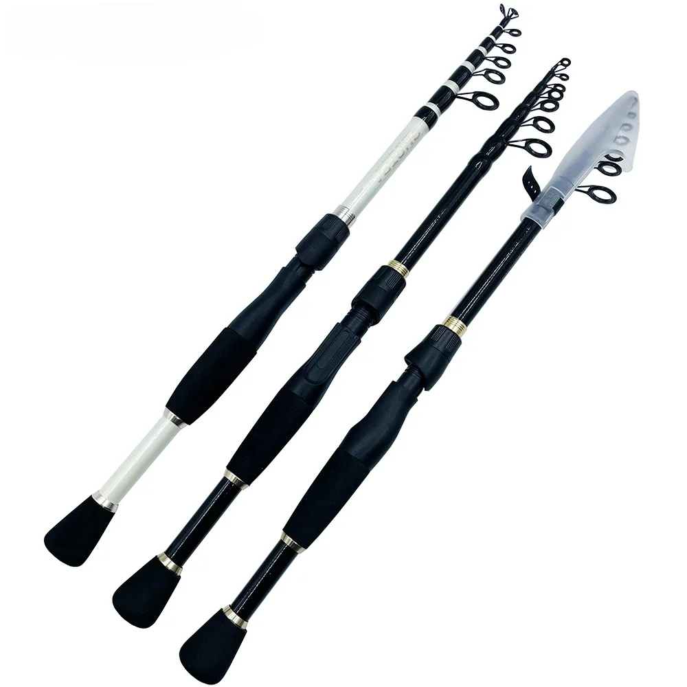 GHOTDA-caña de pescar giratoria, Kit de Pesca de alta velocidad, 1,6 M, 1,8 M, 2,1 M, 2,4 M, 5,2 M - imagen 3