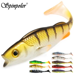 Swimbait Spinpol para pesca de perca y lucio – Oscilación activa UV
