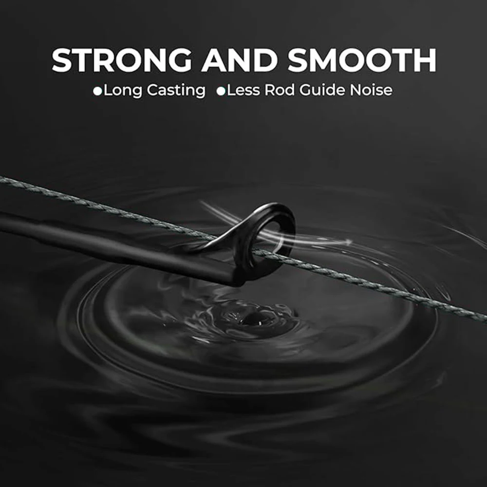 Línea de pesca trenzada ThornsLine X8, superfuerte, multifilamento de 8 hebras, PE, 1000M, para pesca de carpa - imagen 5