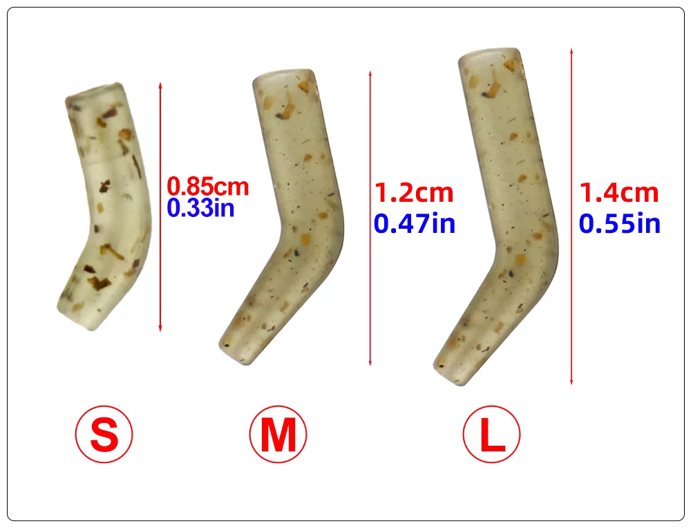 Variedad de tallas S, M y L alineadas lado a lado