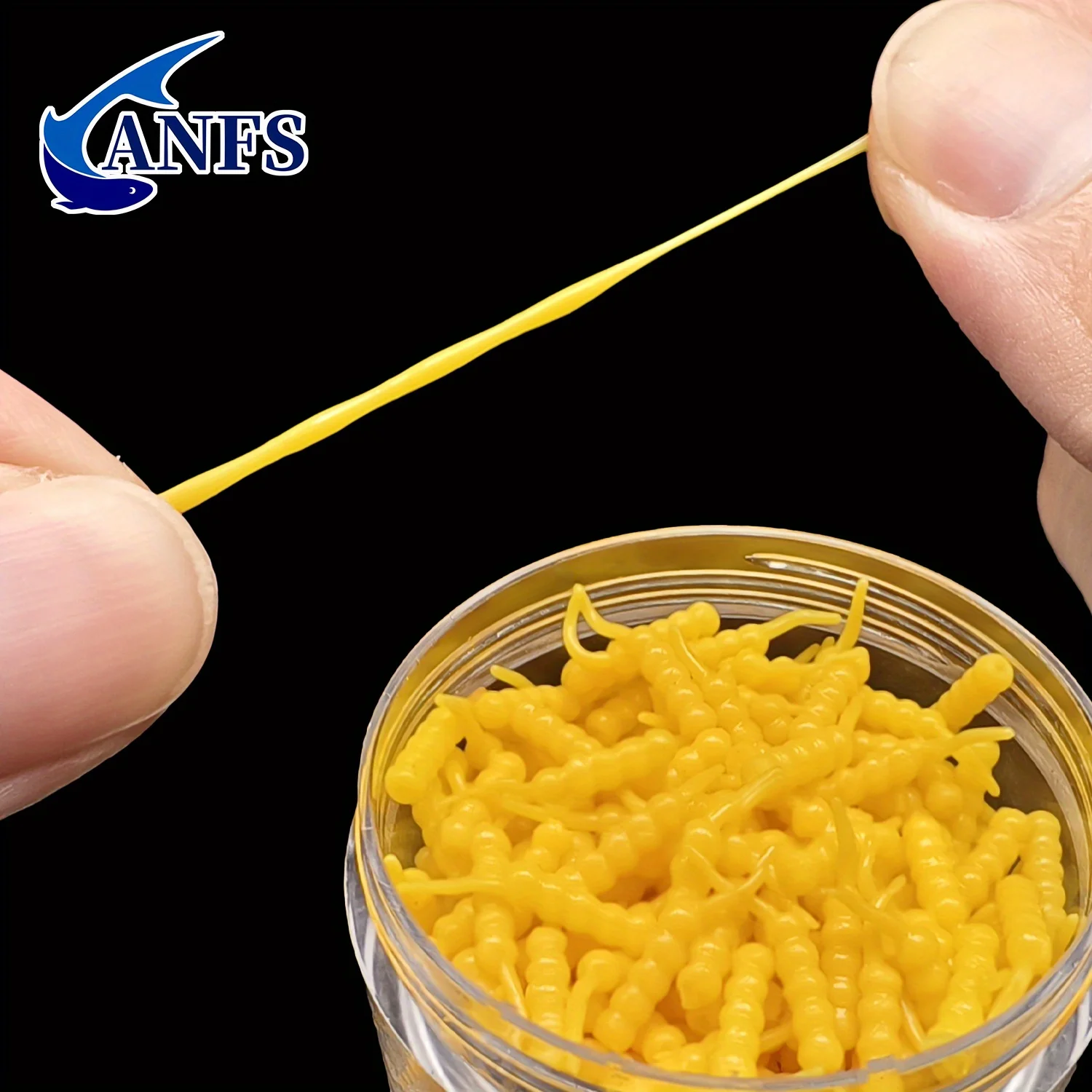 ANFS 250 Uds. Señuelos de pesca de gusanos biónicos suaves juego de señuelos blandos de alto rendimiento cebo de pesca Isca Artificial - imagen 3
