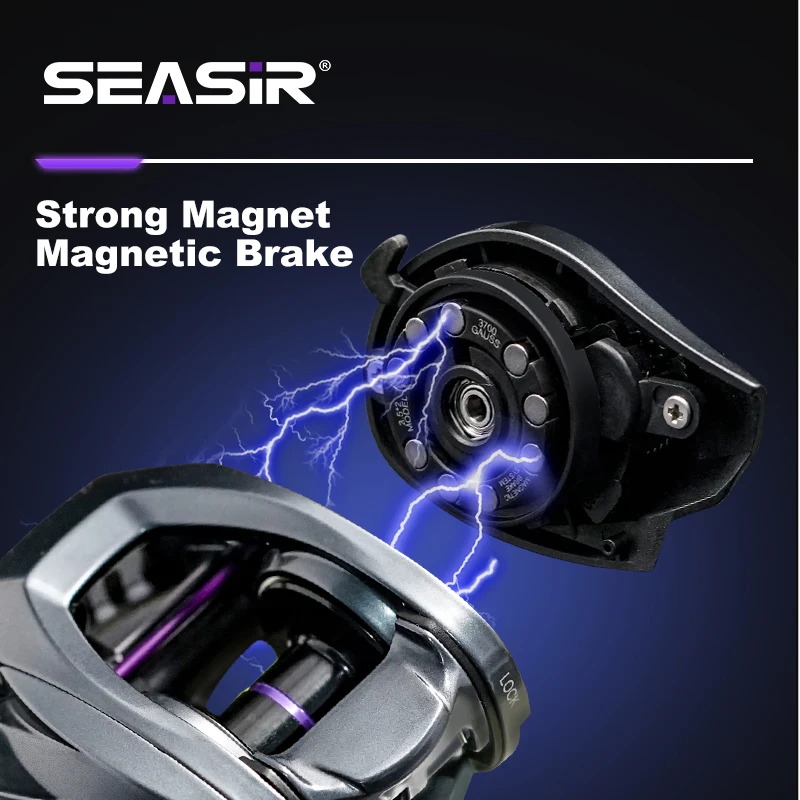 Seasir ZERO-VX Carrete Baitcasting Ultraligero - imagen 5