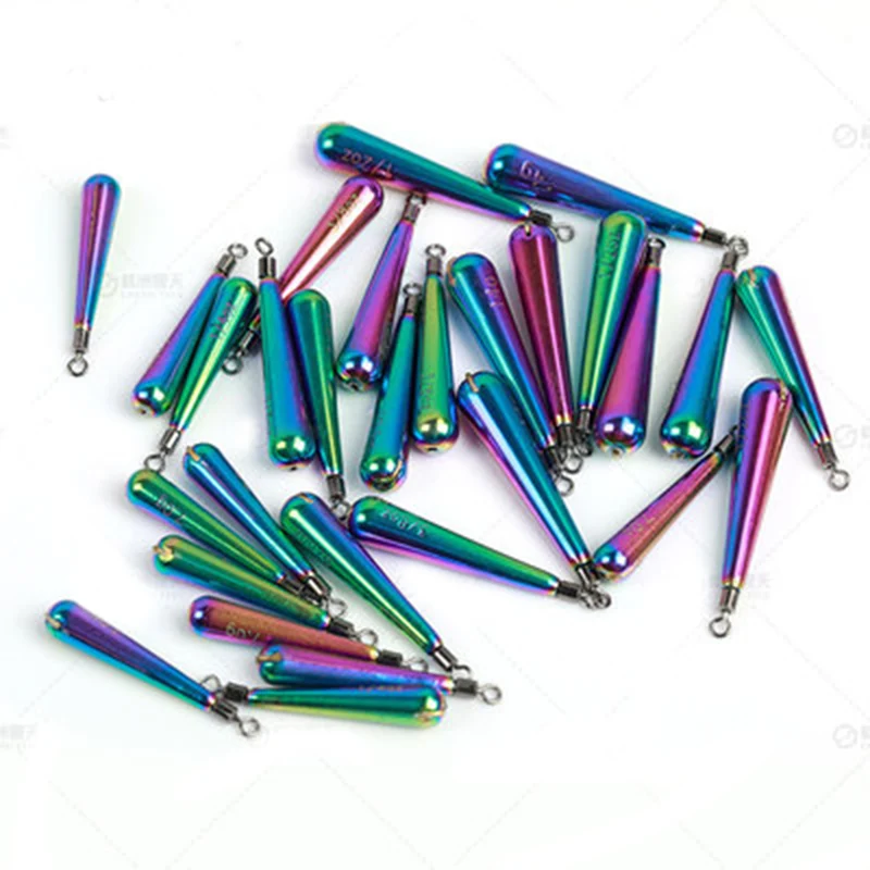 Plomos tungsteno multicolor para pesca - imagen 5