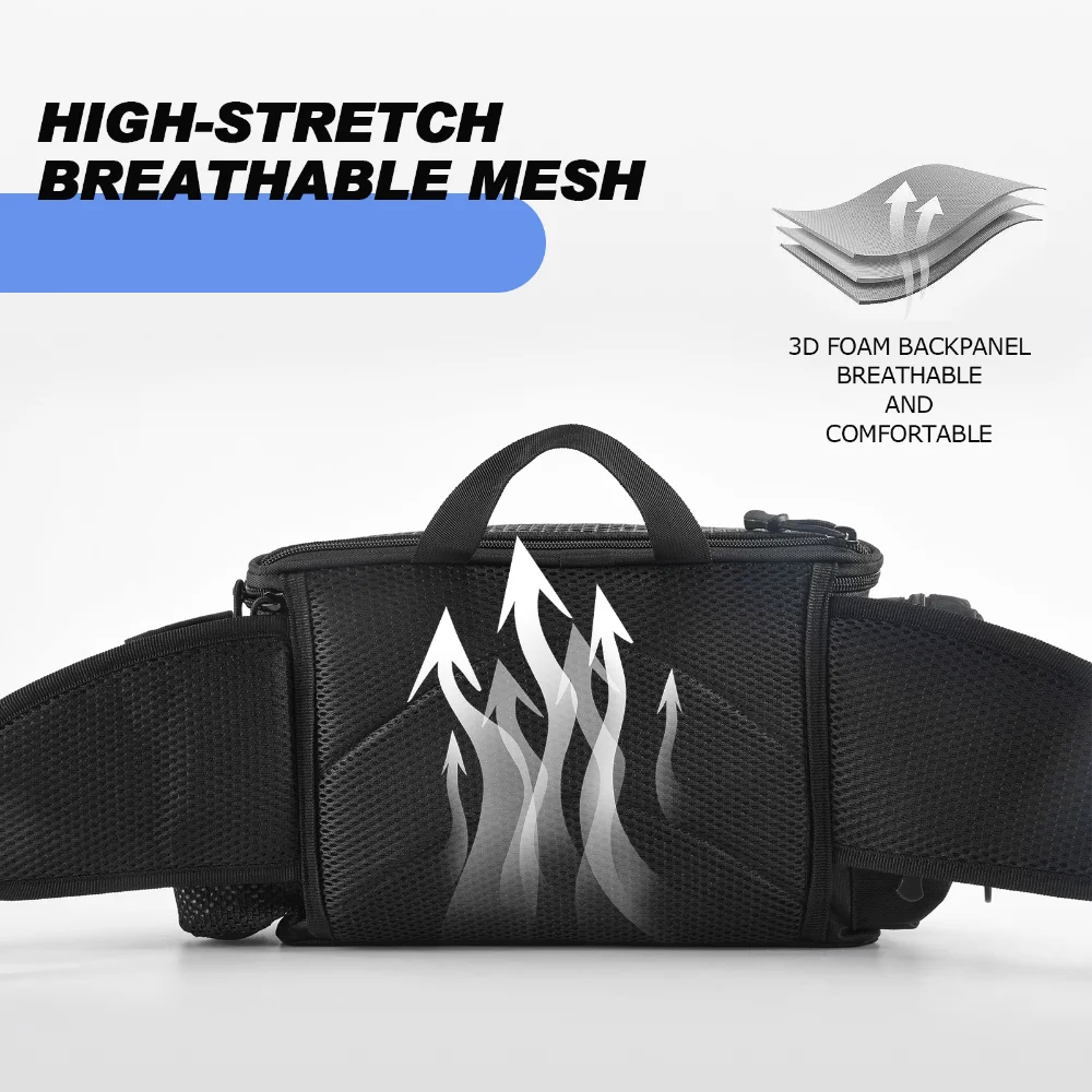 Goture-bolsas de aparejos de pesca, bolso cruzado de un solo hombro, paquete de cintura, herramienta multifuncional para señuelos de pescado, almacenamiento de engranajes, nuevo - imagen 5