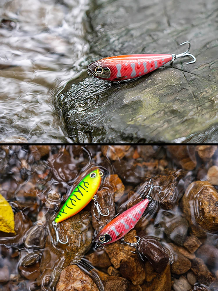 EWE Zhizigou-señuelo de pesca Artificial, cebo de superficie de agua, lápiz de ruido, 1,5g/2,5g/4,5g/7g/10g, aparejos de cebo falso Wobbler, nuevo - imagen 5