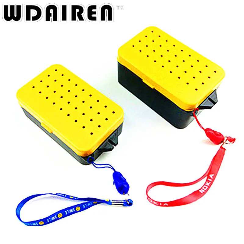 Caja de almacenamiento de cebo vivo de pesca de plástico transpirable de alta calidad, gusano de tierra, gusanos de sangre, contenedor de cebo, accesorios de pesca - imagen 2