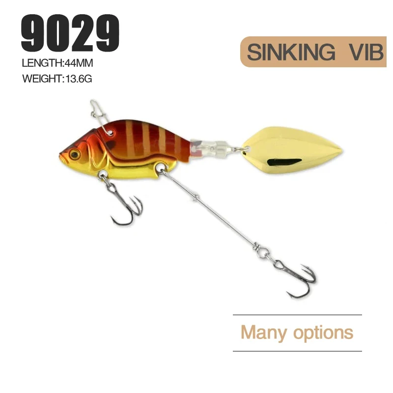 Señuelo Spinner metálico – Cebo giratorio para pesca - imagen 2