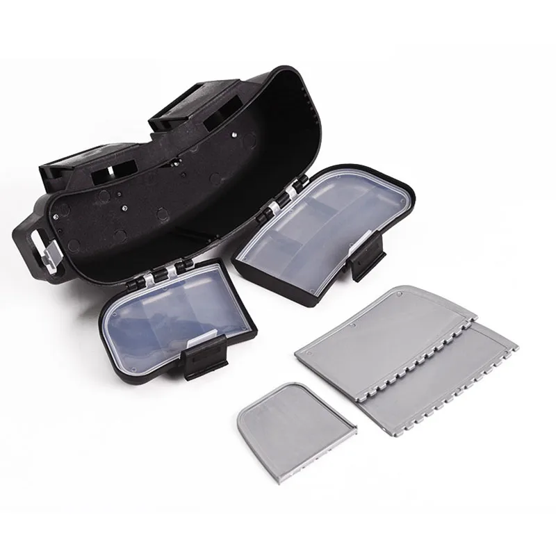 Jooyoo-caja de aparejos de pesca de carpa portátil, señuelo de pesca, cinturón, bolsa, accesorios de pesca, organizador de herramientas, estuche impermeable - imagen 4