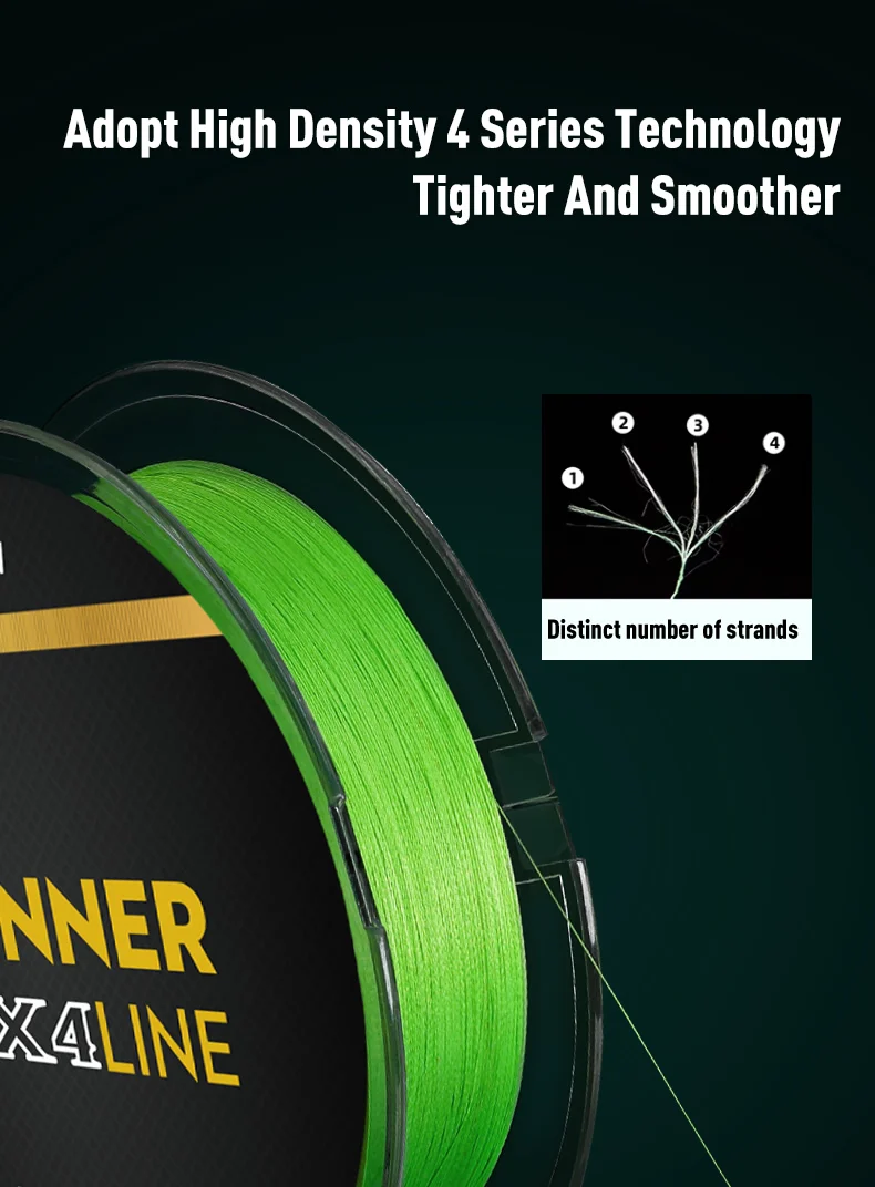 Carrete cargado con sedal LEYDUN