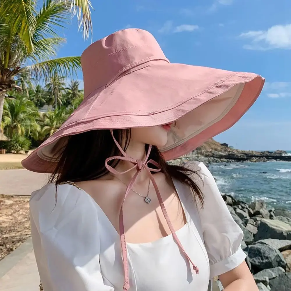 Sombrero de pescador reversible – Ala ancha plegable con protección UV - imagen 5