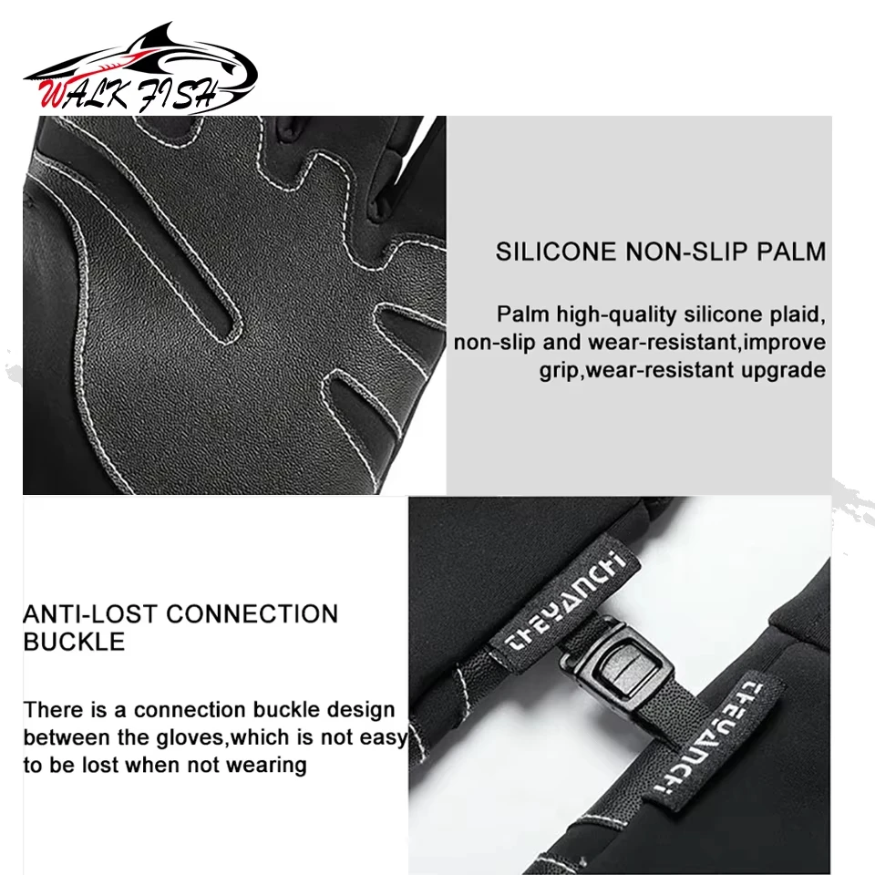 Guantes de Pesca Walk Fish – Térmicos, Impermeables y Táctiles - imagen 5