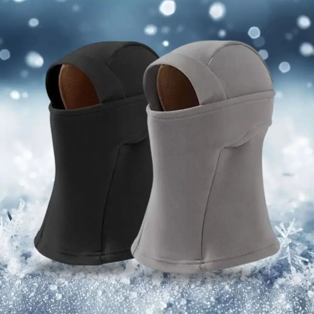Gorros de Ciclismo de forro polar Unisex, máscara de esquí a prueba de viento, a prueba de frío, gruesa y cálida, protección para las orejas, Invierno - imagen 2