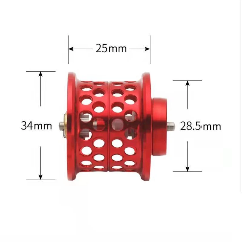 Carrete de pesca Baitcasting de perfil bajo, carrete modificado para carrete de pesca, carrete de microtaza Steez\SS SV\T3\RYOGA1016/ZILLION SV 1016 - imagen 2