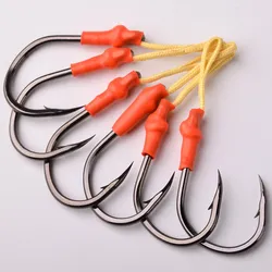 Anzuelo Assist Hook de acero carbono para slow jigging marino
