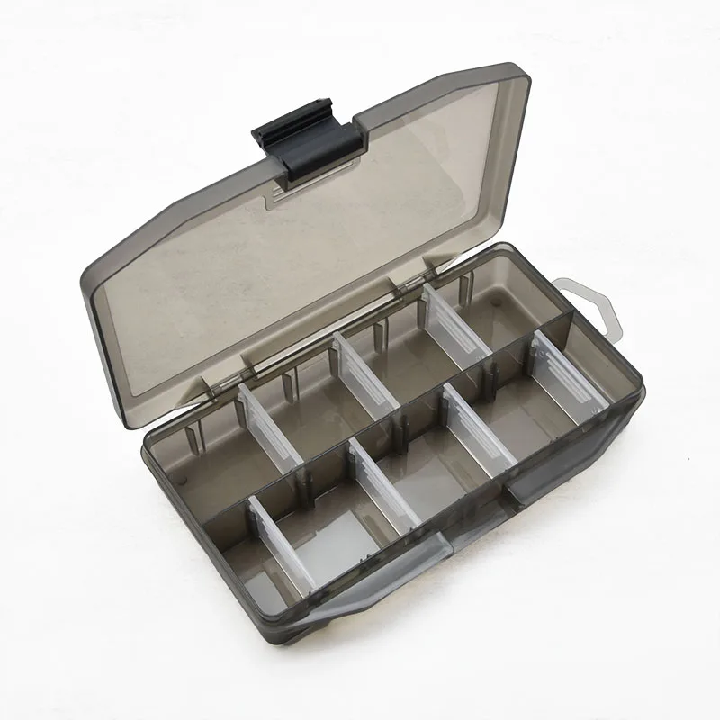 Nueva caja de pesca accesorios de pesca portátil caja de almacenamiento de gancho de pescado señuelo falso cajas de cebo de la pesca de la carpa mercancías - imagen 4