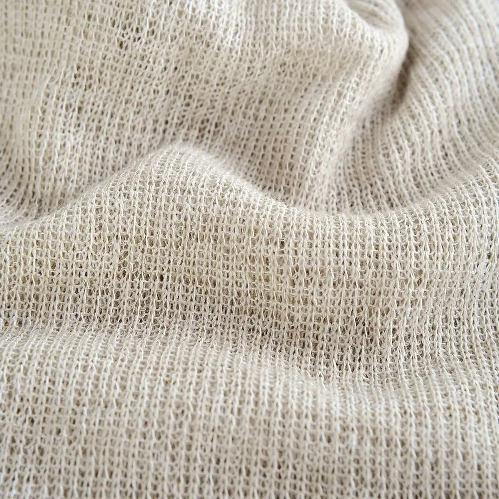 Jersey fino y transpirable de poliéster, gorro suave de doble capa tejido para exteriores, gorros holgados de Color sólido a prueba de viento - imagen 3