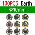 10mm Earth 100pcs