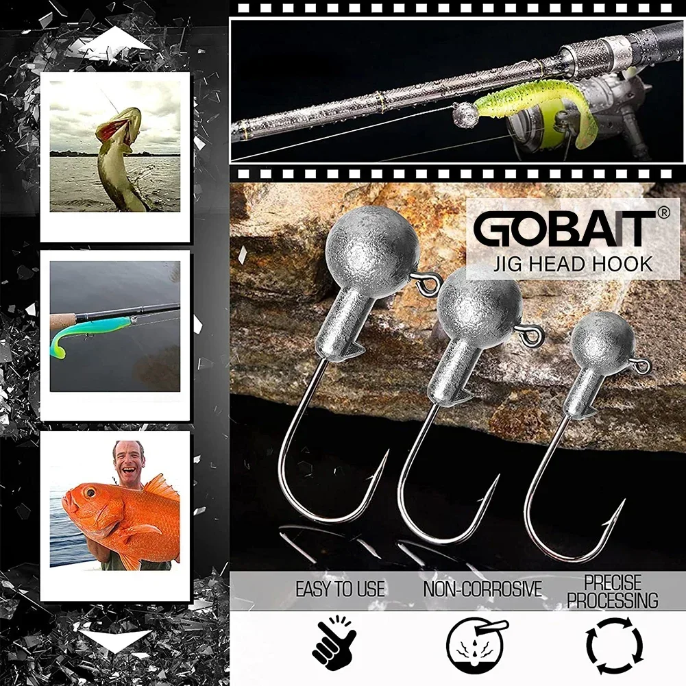 13 Uds anzuelo de señuelo suave 5,5 cm 7cm 10cm 12,5 cm gusano de cola T 3 uds cabeza de plantilla de Metal 3g 5g 10g 14g Pesca de carpa Pesca Swimbait cebo de engranaje - imagen 4