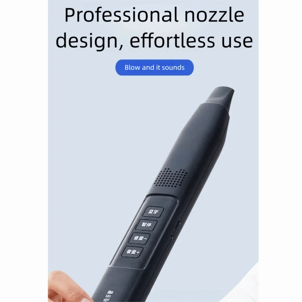 Tubo de música eléctrica portátil, conexión Bluetooth, altavoz de alta potencia, soplete eléctrico, recargable por USB, fácil de operar - imagen 4