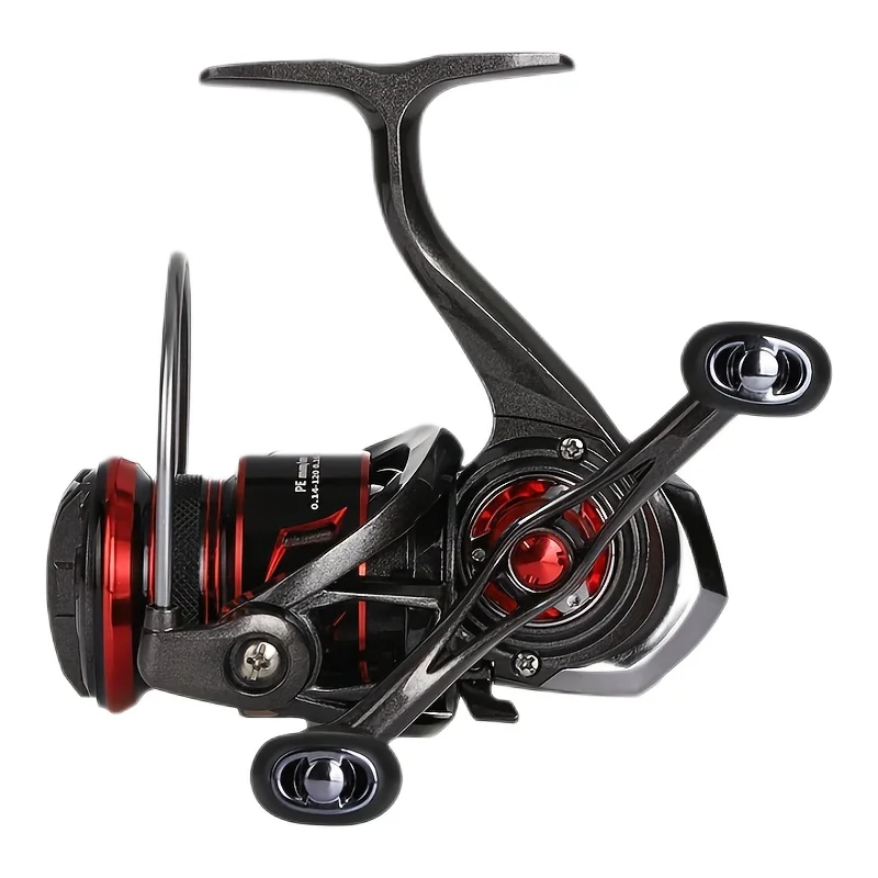 BILLINGS serie MG 800 ~ 2500, relación de transmisión 5,1: 1, arrastre máximo de 14LB, carrete poco profundo, carrete de pesca giratorio, para agua dulce y salada - imagen 4