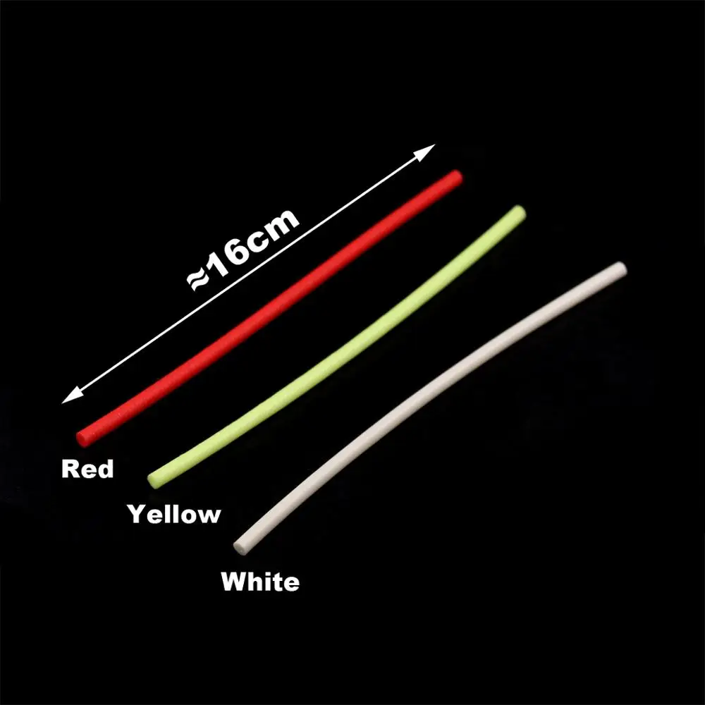 5 paquetes/100 Uds. Flotador de pesca de agua salada de carpa de espuma Semi suave, aparejos de flotador, cilindro de tubo de aparejo, flotadores DIY, venta al por mayor, rojo y blanco - imagen 2