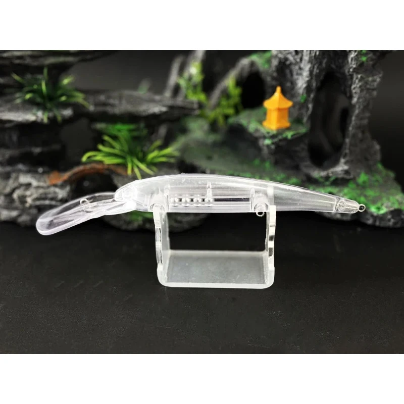 Señuelo de pesca de pececillo de buceo profundo, 20 piezas, sin pintar, 120mm, 18g, Bandit de agua salada, Walleye, cebo Artificial de curricán para carpa lubina - imagen 4