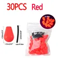 30pcs Red