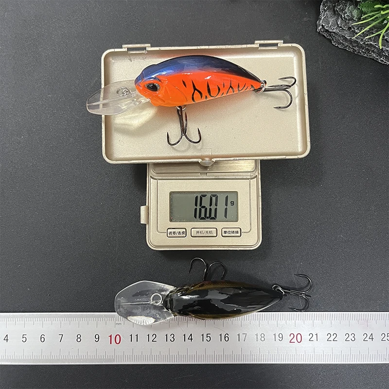Crankbait flotante realista de buceo profundo para pesca - imagen 5