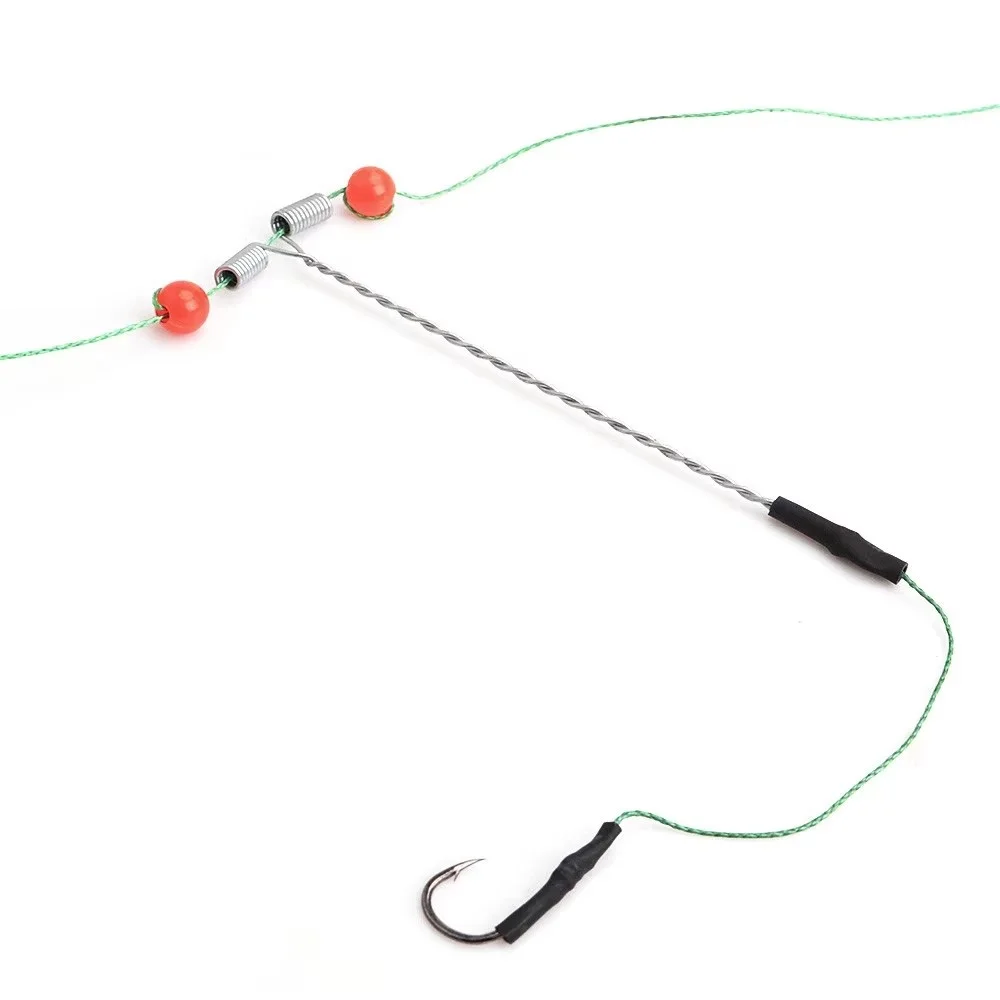 NGB 20G 30G 40G 50G 60G 70G 80G 90G 100G aparejo de pelo para pesca de carpa alimentador cebo jaula ganchos con anzuelos de línea accesorios de pesca - imagen 4