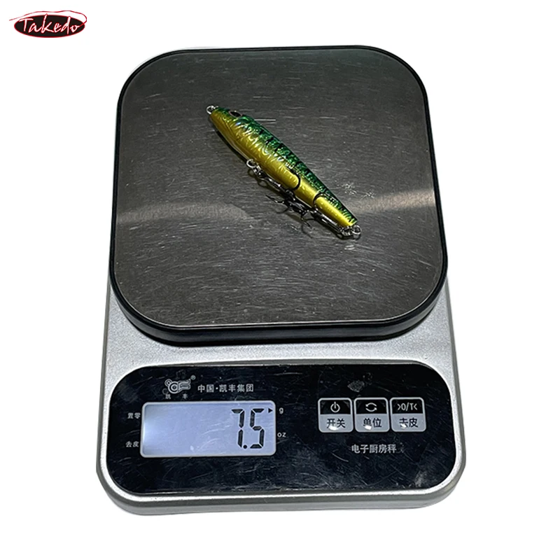TAKEDO DOLPHIN Weihai Jerkbait Wobblers lápiz 80A 80mm 7g lápiz flotante cebo duro de plástico Señuelos de pesca señuelo de lubina - imagen 4