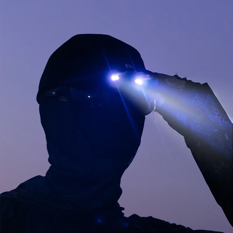 Gorro de pesca nocturno RVVR – Luz LED IPX4 48lm 3 colores - imagen 2