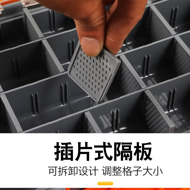 Caja de señuelos de pesca portátil, 24 rejillas, organizador de cebo de gran capacidad, Redworm Earthworm, caja de almacenamiento transpirable, accesorios de pesca - imagen 4