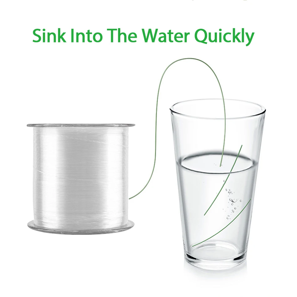 Línea de pesca DNDYUJU de 500M, línea de mosca de 2-35LB, alambre de pesca monofilamento duradero japonés, línea de pesca fuerte de nailon de 0,1mm-0,47mm de diámetro - imagen 5