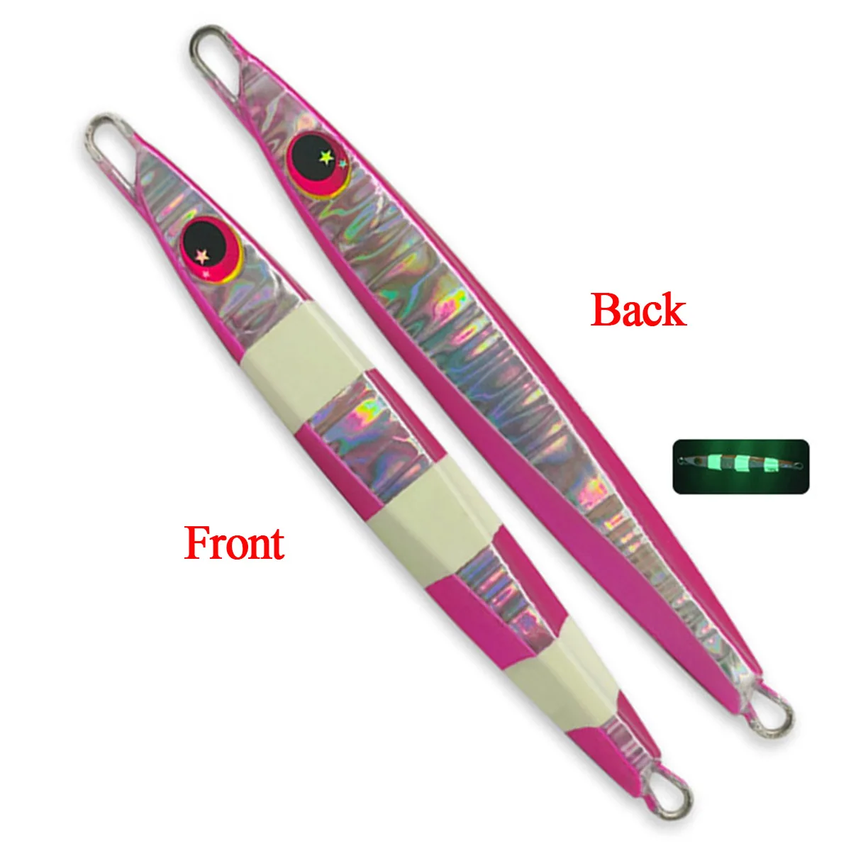 Señuelo de pesca en barco de aguas profundas, deslizador de sardina, Jigging, plantilla de Metal fundido largo, pesca en el mar, plantilla de paso lento, 100g-300g - imagen 2